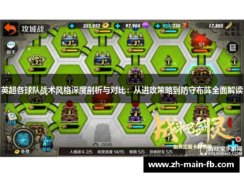 英超各球队战术风格深度剖析与对比：从进攻策略到防守布阵全面解读